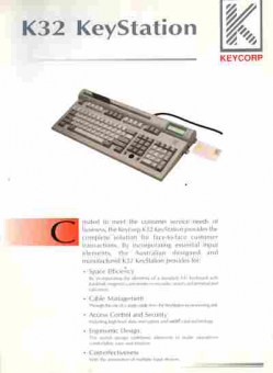 Буклет Keycorp K32 KeyStation, 55-1331, Баград.рф